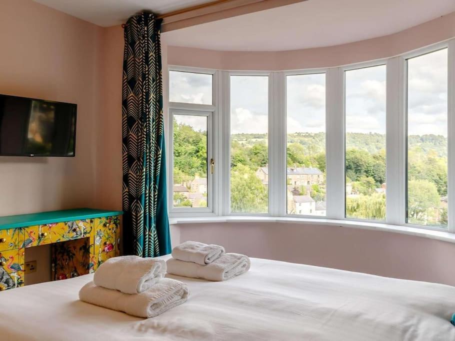 Dawns House Cromford, Peak District, Hot Tub, For 6 - Stunning Views Lägenhet Exteriör bild